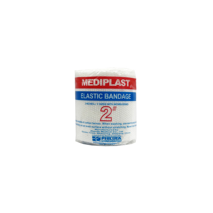 MEDIPLAST Elastic Bandage - White 2 in x 5 yd