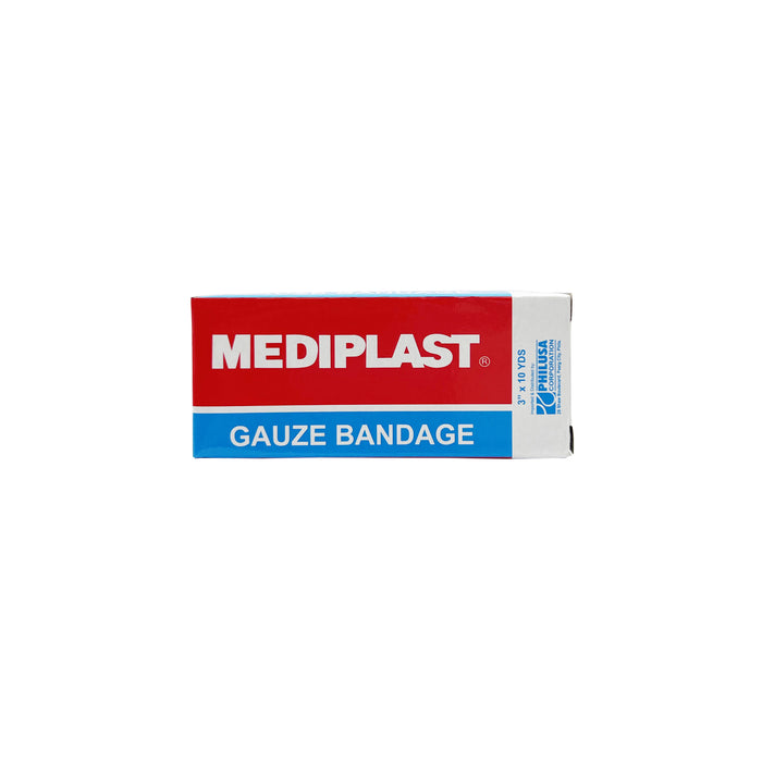 Mediplast Gauze Bandage 3 in x 10 yd