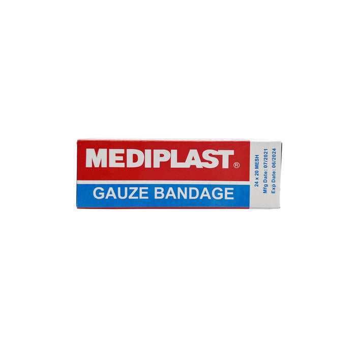 Mediplast Gauze Bandage 4 in x 10 yd
