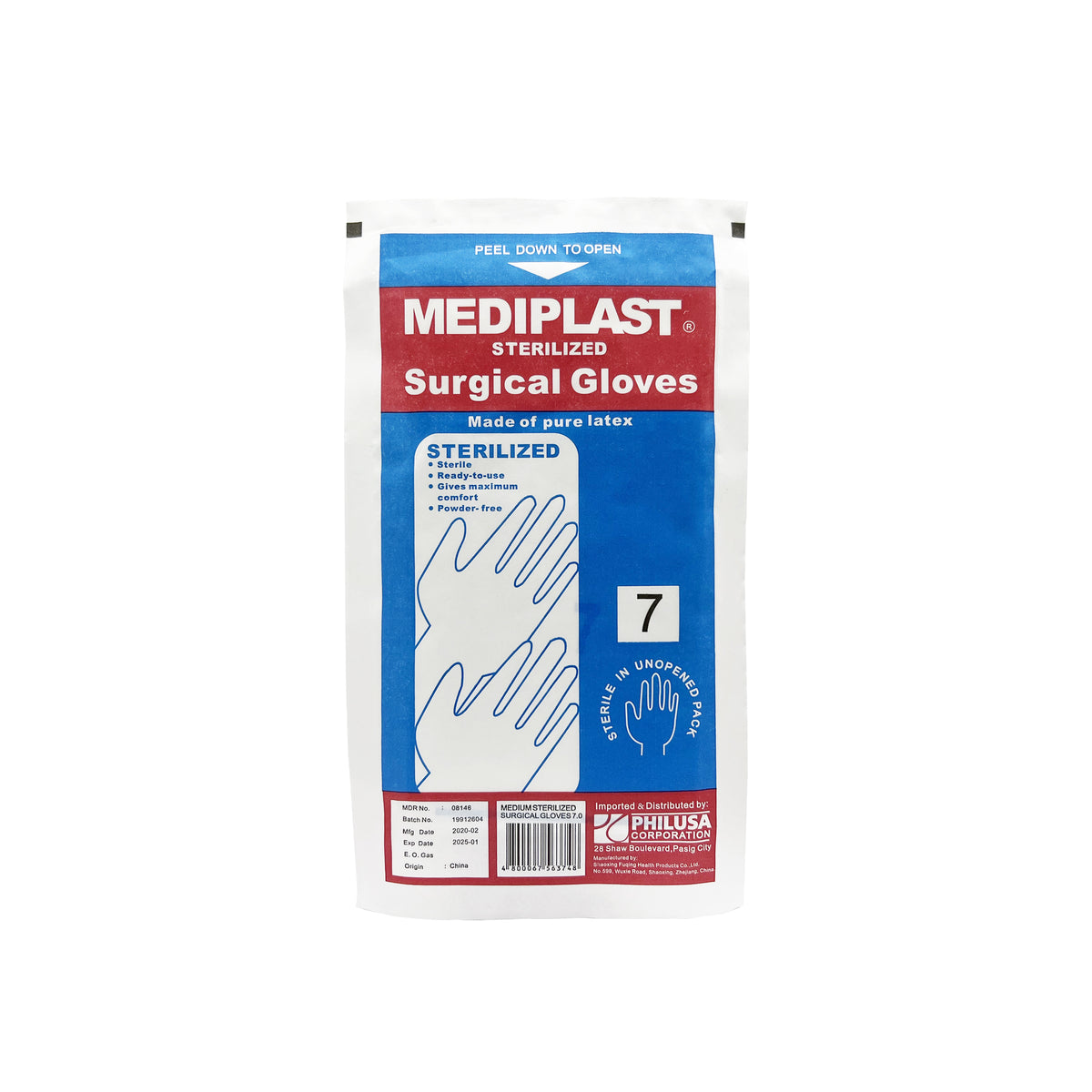 Mediplast Sterile Gloves 7 — PHILUSA Online Store