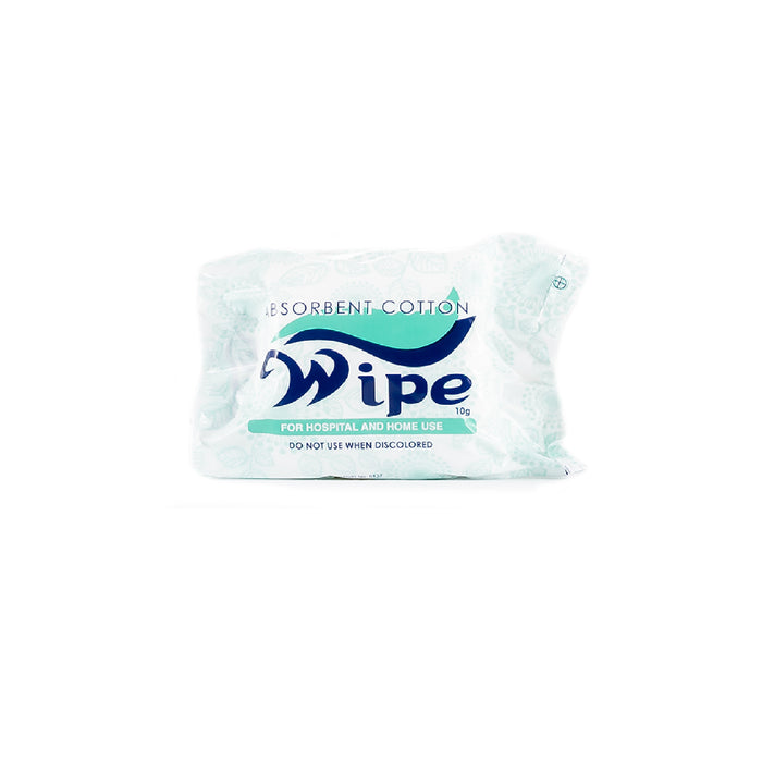 Wipe Absorbent Cotton 10g